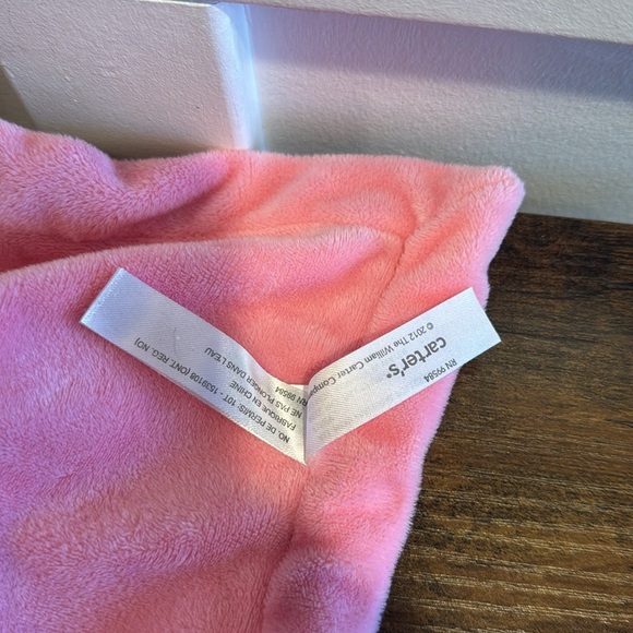 Carters Lovey Security Blanket Girl Doll Plush Blonde Pigtails Polka Dots 2012 - Picture 5 of 6